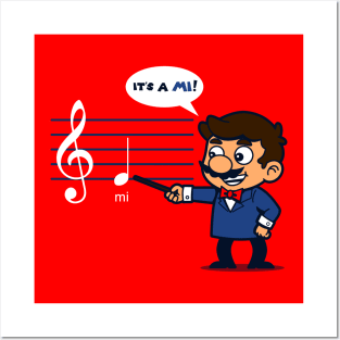 Funny Video Game Inspired Music Teacher Posters and Art